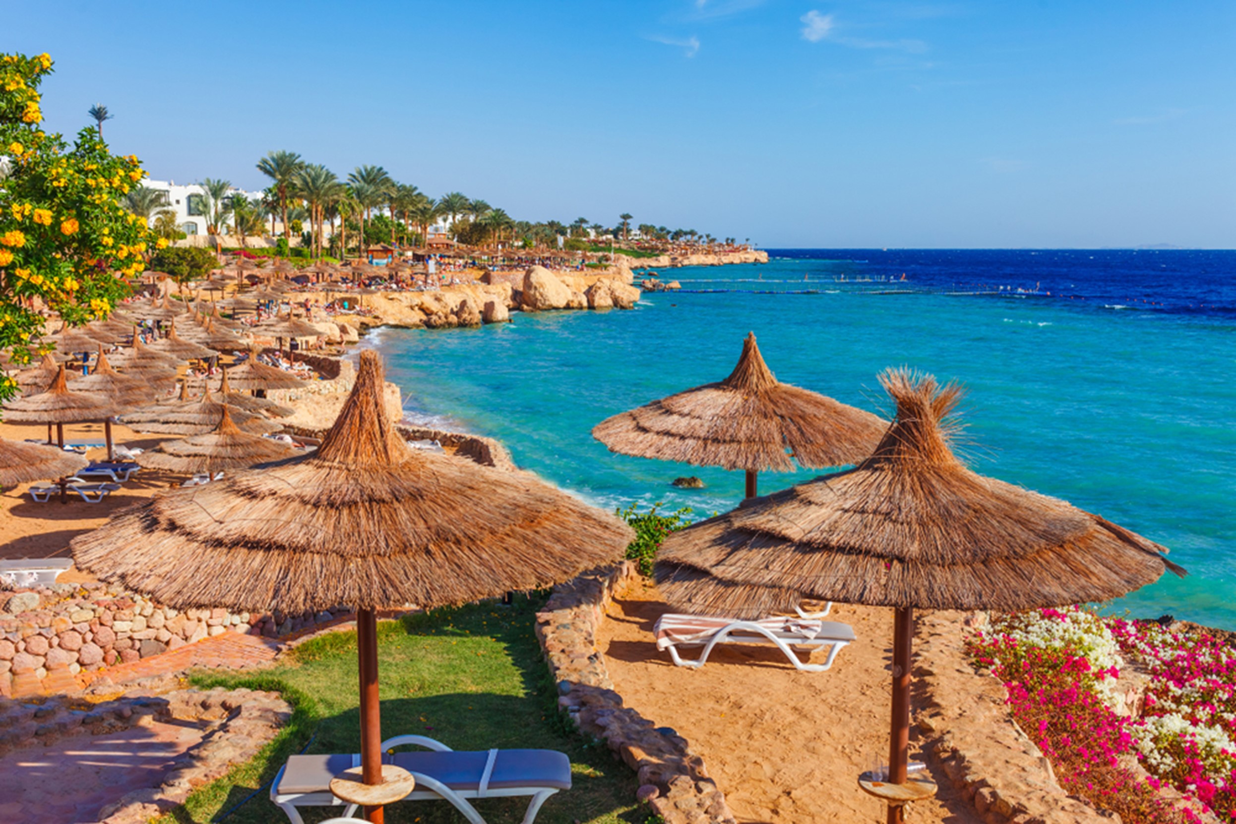 Plaja Hurghada din Egipt